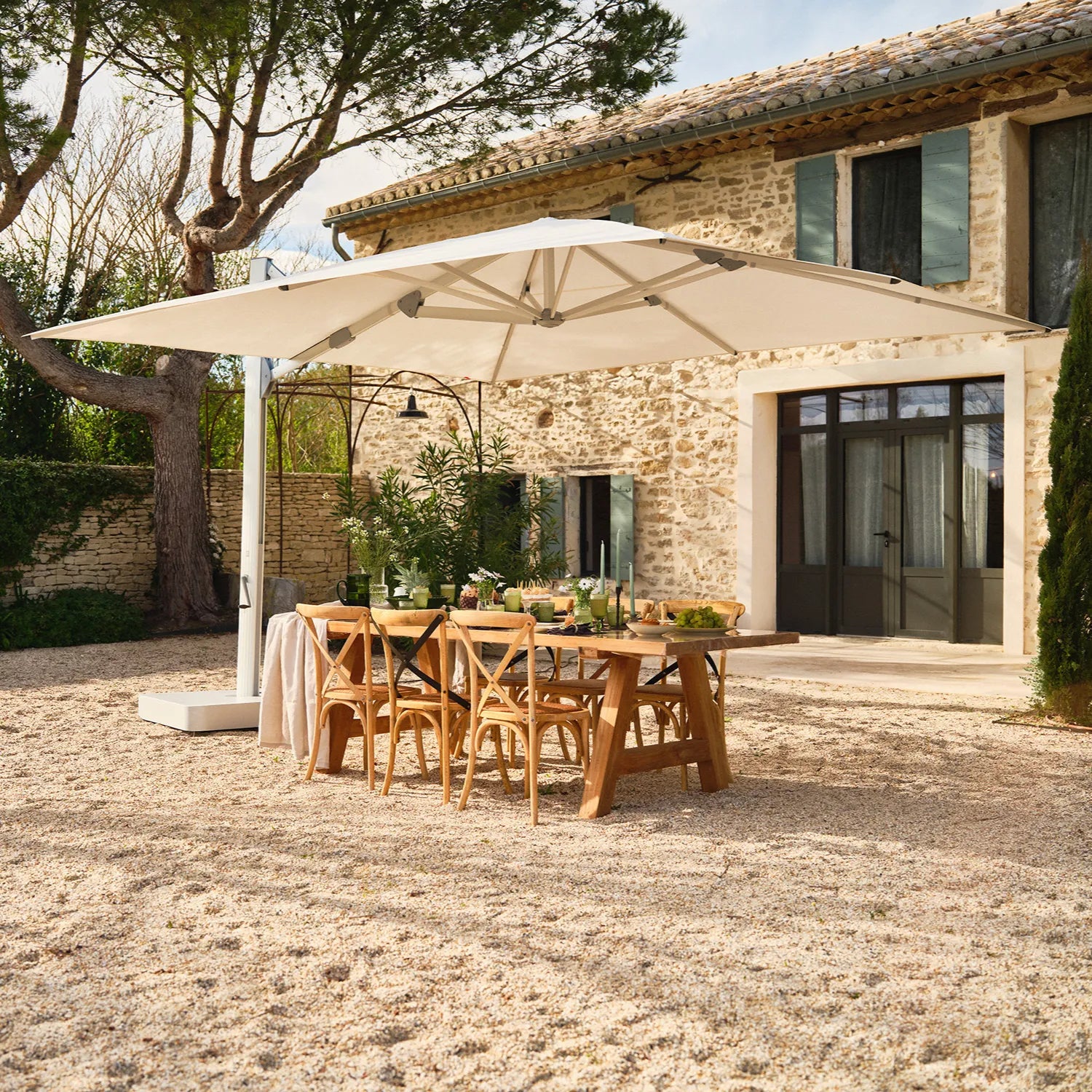 Glatz Ambiente Nova 400 x 300 cm - Antraciet Frame