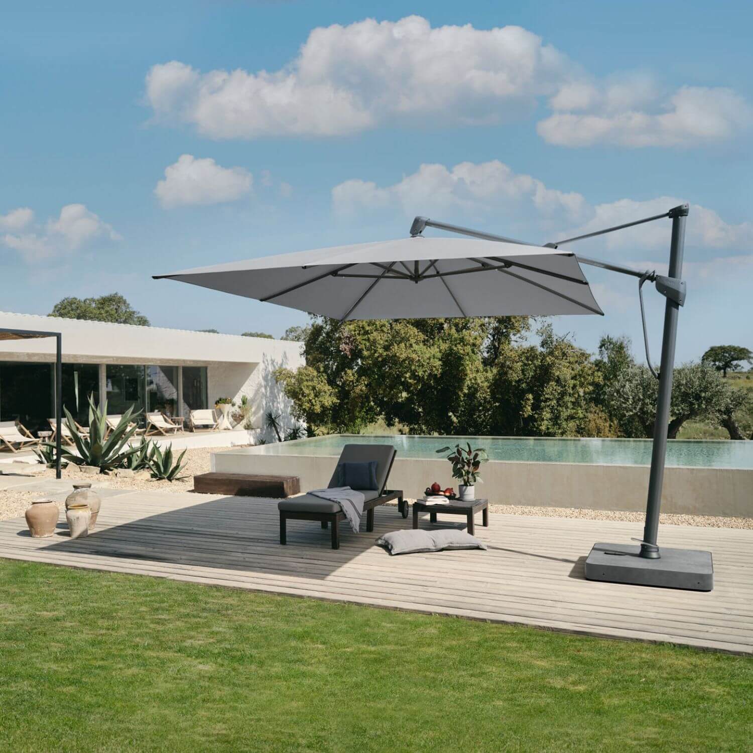 Glatz Sombrano S+ 400 x 300 cm - Aluminium Frame