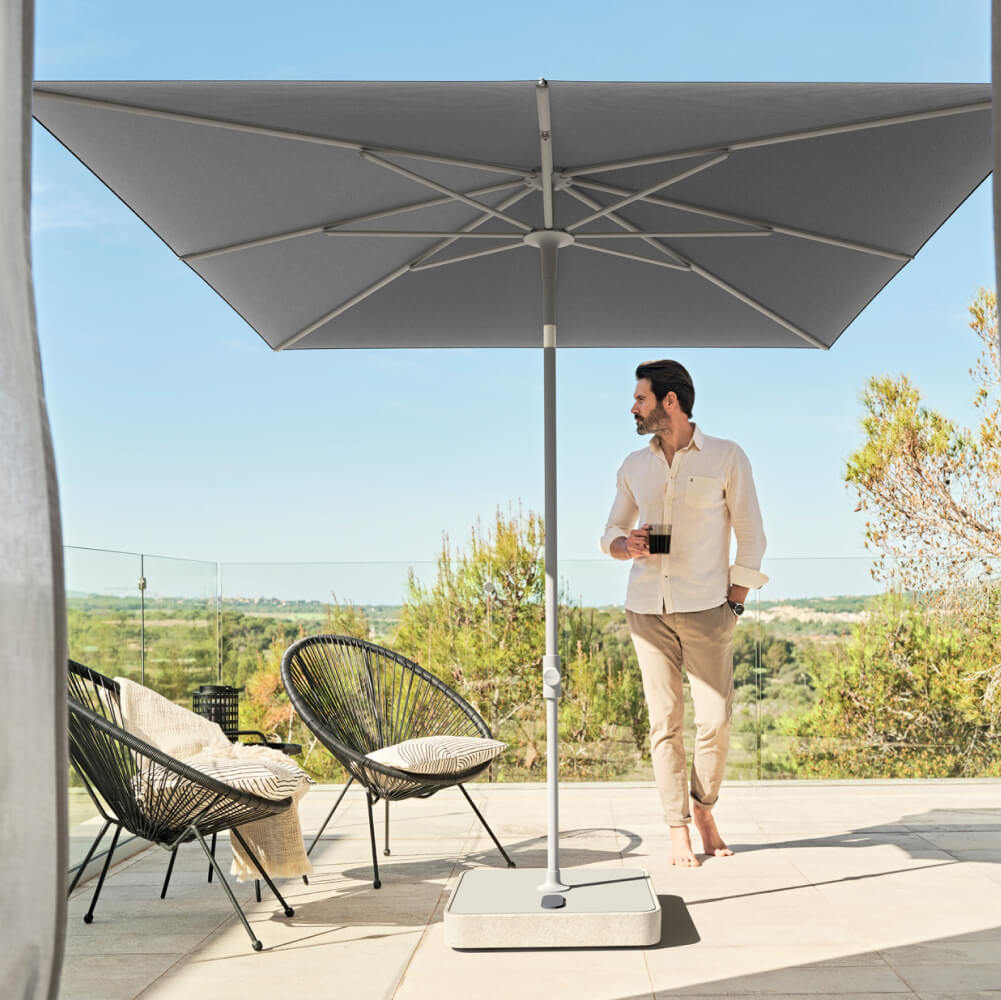 Glatz Smart 240 x 240 cm - Antraciet Frame