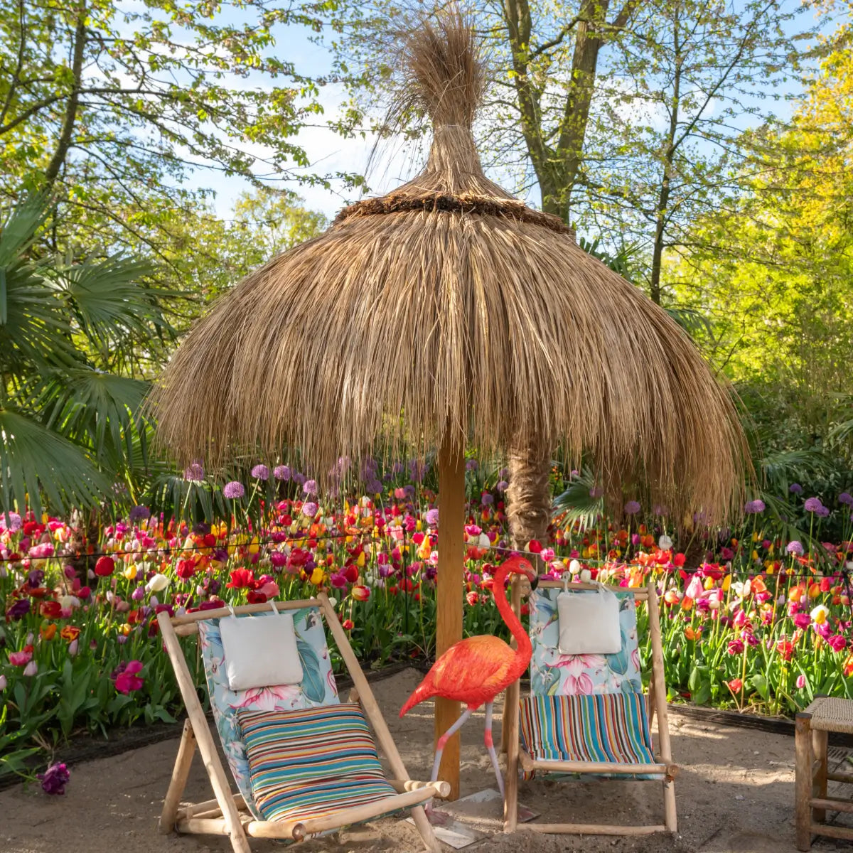 Rieten Parasol Playa
