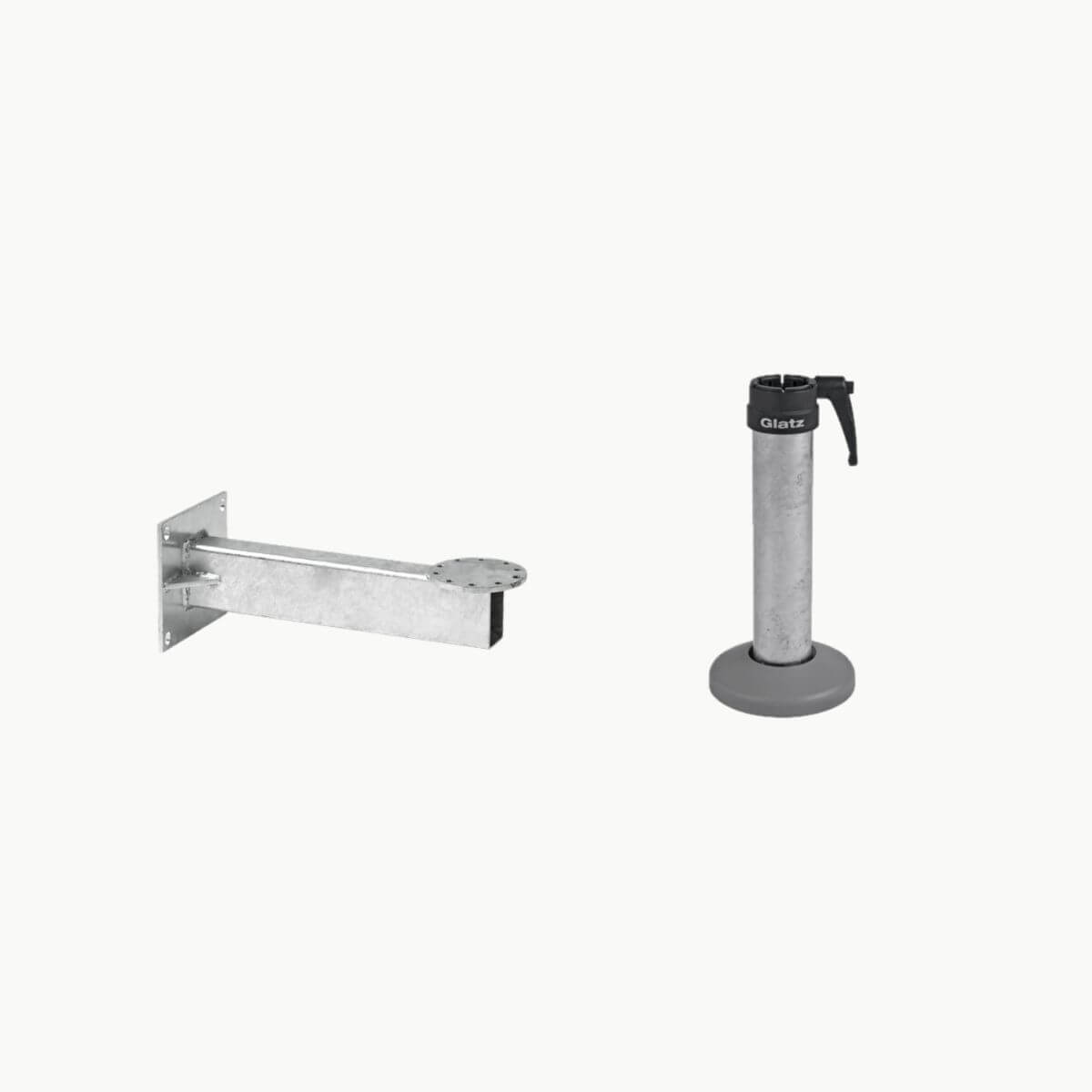 #Materiaal staander_Staal Thermisch verzinkt