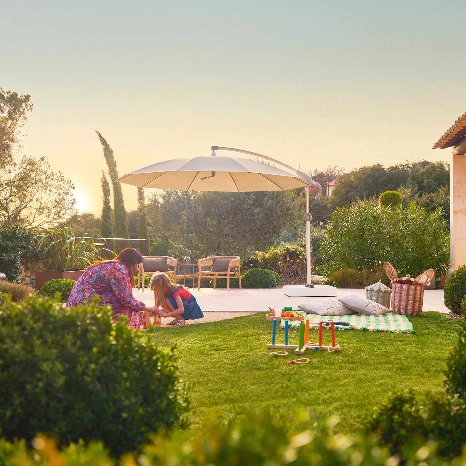 Glatz Pendalex Ø 300 cm - Aluminium Frame