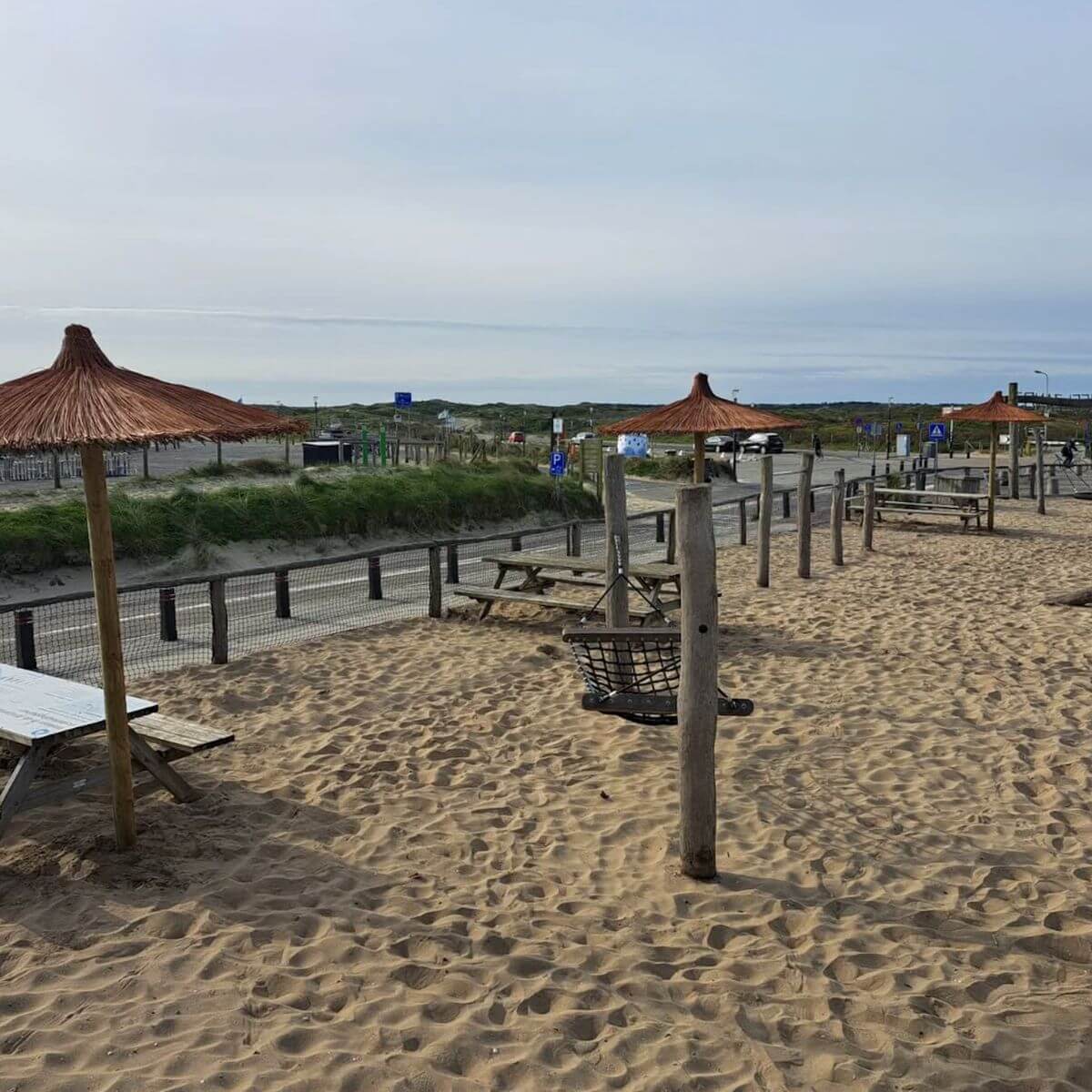 Rieten Parasol Cañamares