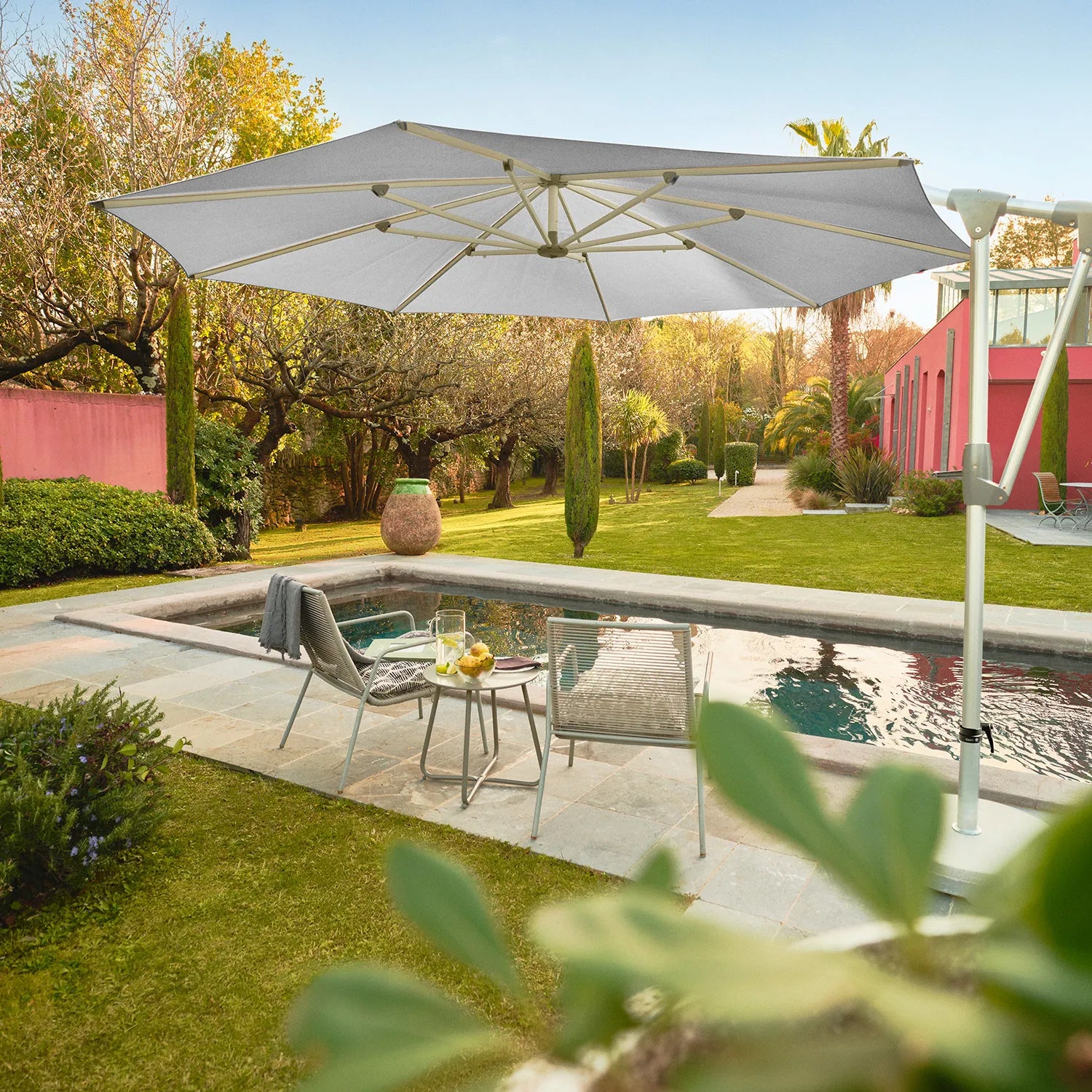 Glatz Sunwing Casa Ø 300 cm - Antraciet Frame