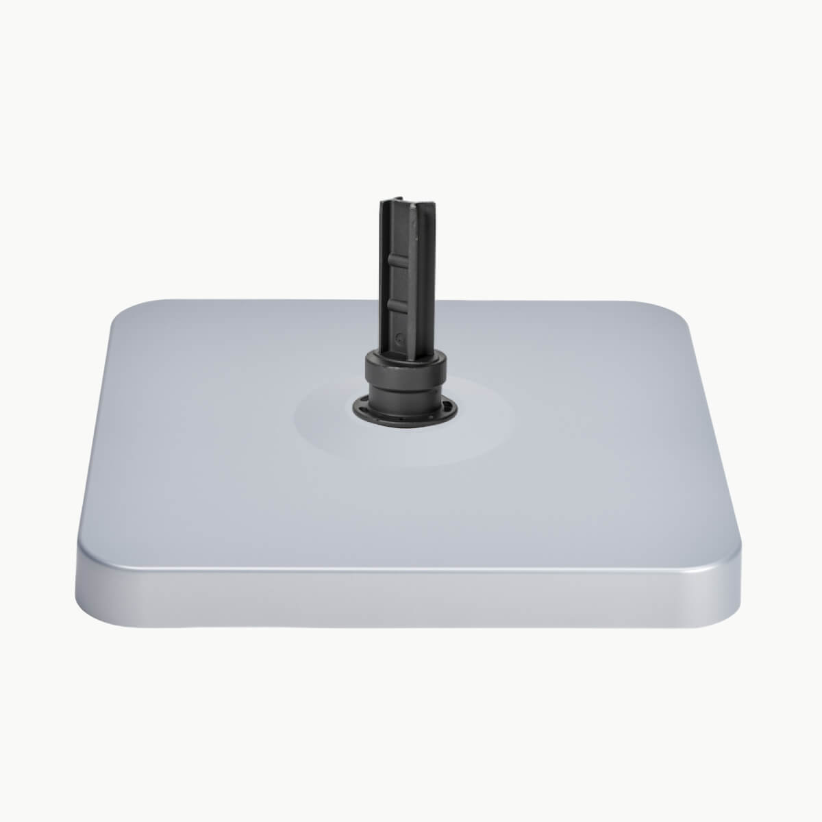 #staander_vast met afdekplaat aluminium