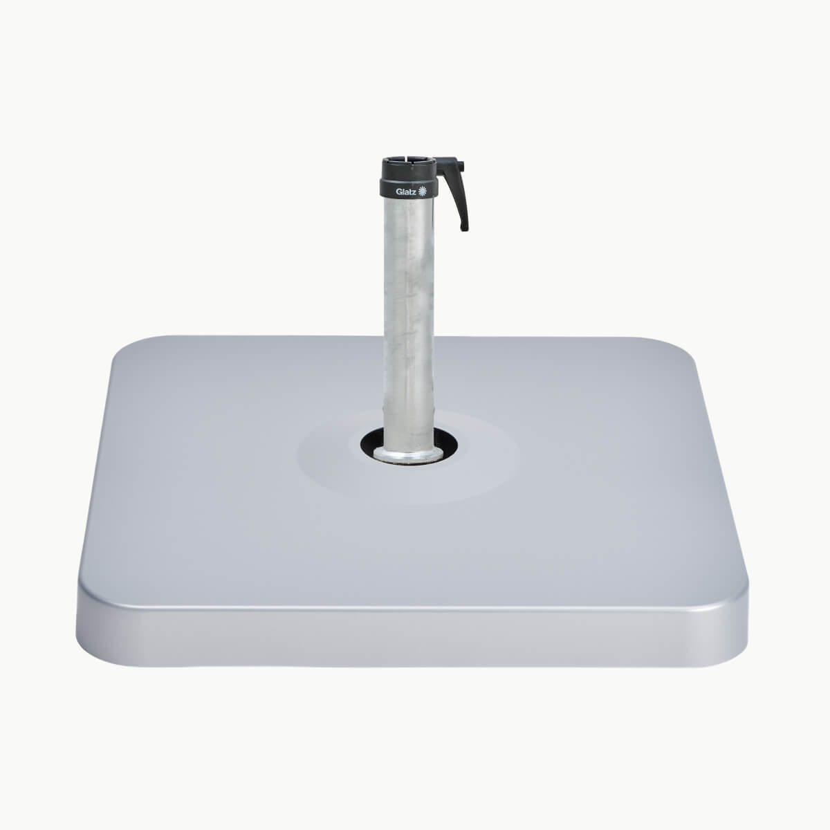 #kleur_staal met afdekplaat aluminiumlook