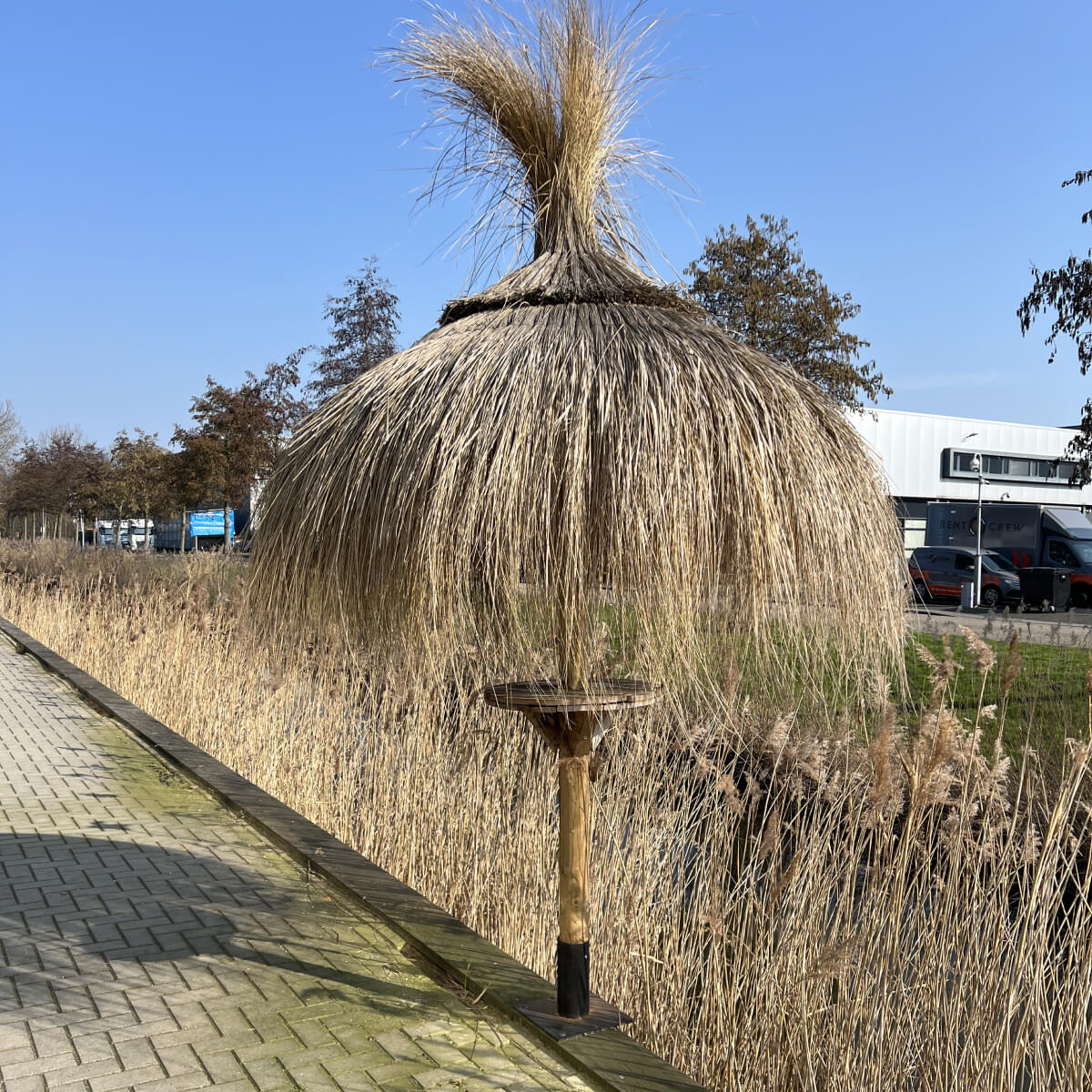 Showroom model Rieten Parasol Playa