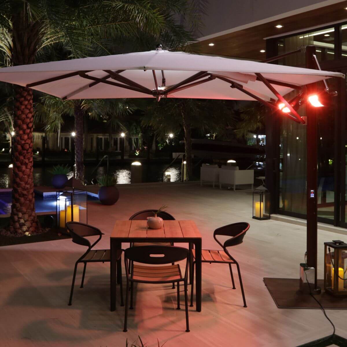 Tuuci Ocean Master Max Classic Cantilever - Light, Heating & Automation 400 x 400 cm